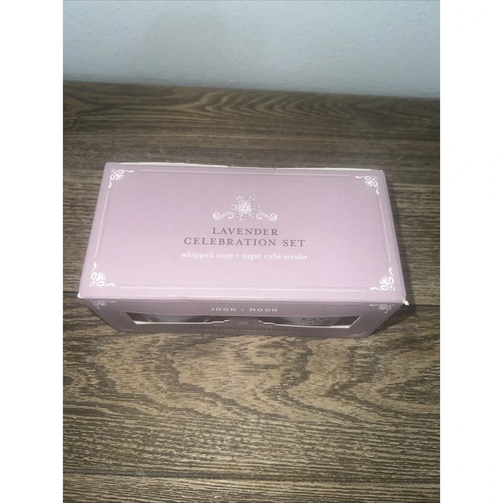 Joon X Moon Whipped Soap & Sugar Cube Set -‎ Lavender lavender celebration set